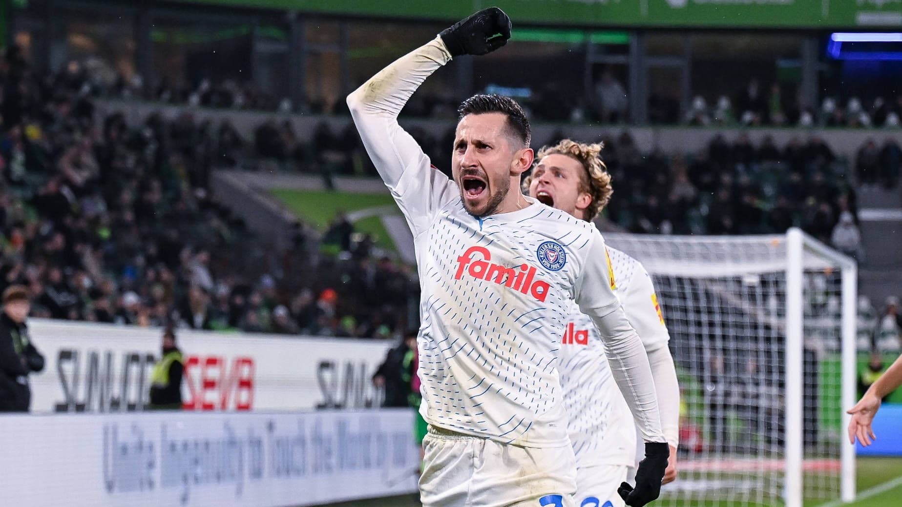 Steven Skrzybski, enfin décisif. Les Cigognes n'ont pas dit leur dernier mot.